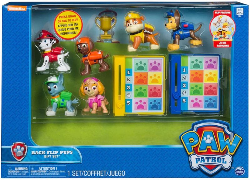 パウ 巡視 後面フリップパップ 6個硬化 Paw Patrol バク転 フィギュア 戯具 パウ パトロール バックフリップパップ 6個セット 弄び Damienrice Com