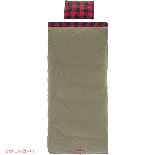 コールマン ビッグゲーム スリーピングバッグ 枕付き Coleman 封筒型寝袋 Founderがお届け! 16,370円