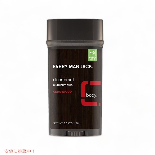エブリマンジャック デオドラントスティック シーダーウッド 88g Every Man Jack