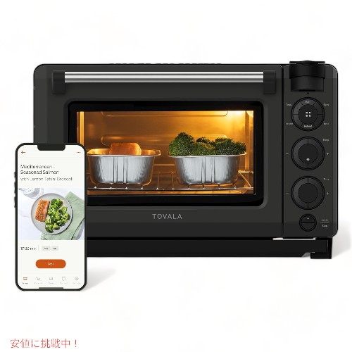 トバラ Tovala かっこ良い オーヴン 労働者階級 6インチ1 カウンタとっ始め Smart Oven Pro 6インチ1 Countertop Convection Oven