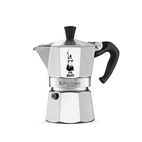 ビアレッティ Bialetti モカ抽出エキス押し付ける 直火式 エスプレッソ製造業者 モカポット 3優勝杯(130ml)