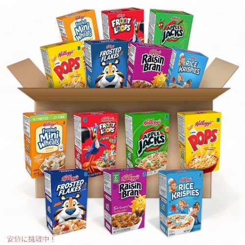 Kellogg ケロッグ 朝食 シリアル バラエティパック アソート
