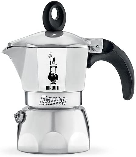 ビアレッティ Bialetti Dama Nuova エスプレッソメーカー コーヒーメーカー シルバー アルミ Founderがお届け!