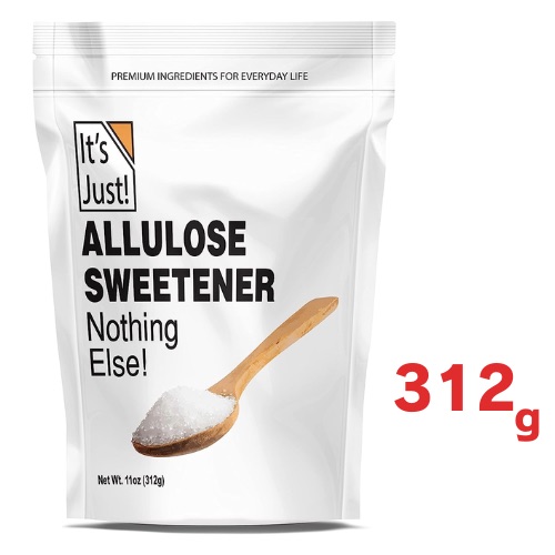 アルロース 312g アルロースパウダー It's Just - Allulose 11oz 　 アルロース甘味料 100%アルロース 希少糖