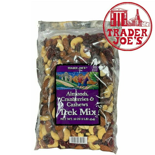 【楽天市場】Trader Joe's Trek Mix Almonds, Cashews, Cranberries 16oz / トレーダー