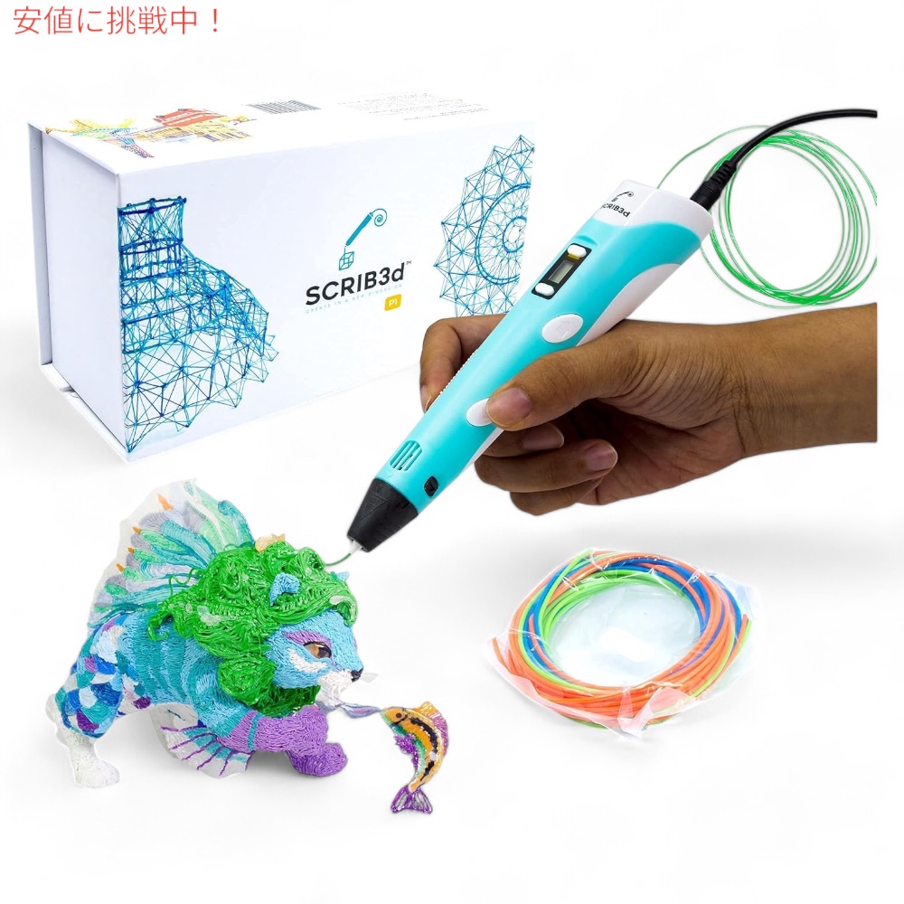 【通電使用確認済】MYNT3D PRINTING PEN 3Dペン　フィラメント Amazon.co.jp: MYNT3D スーパープリンティング3Dペン 1.75mm ABS