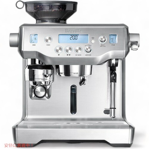 Breville エスプレッソマシン シルバー ☆新品未開封☆Breville インフューザー エスプレッソマシン