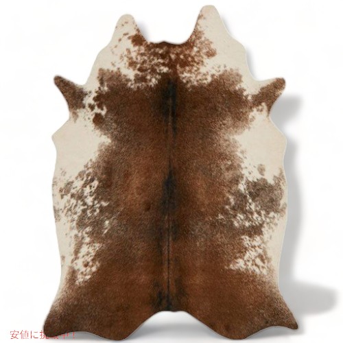 ラグ カーペット フェイクカウレザー COFFEE/IVORY 116×152cm Founderがお届け!|Founder