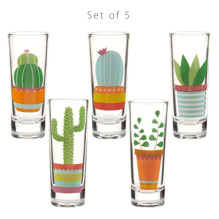 楽天市場】PARTY CACTUS SHOT GLASSES 5個1SET パーティー