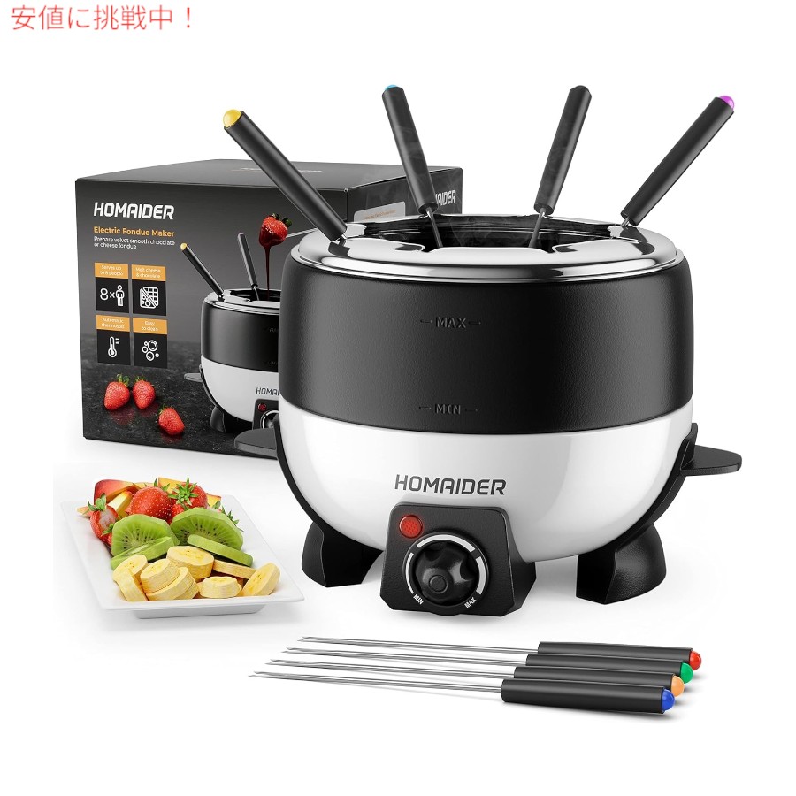 楽天市場】ノスタルジア チーズ＆チョコレート電気フォンデュ鍋 温度