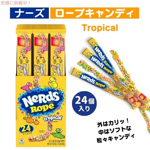 【1本260円✨・格安‼️】ナーズロープグミ 31本セット ナーズロープグミ レインボー ベリーベリー Nerds Rope 26g