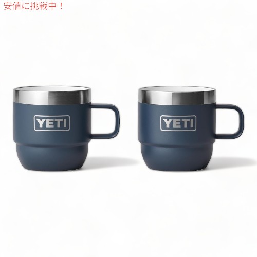 YETI ブラック ステンレスマグカップ 6個セット YETI 【1,000円クーポンあり】YETI イエティ マグカップ
