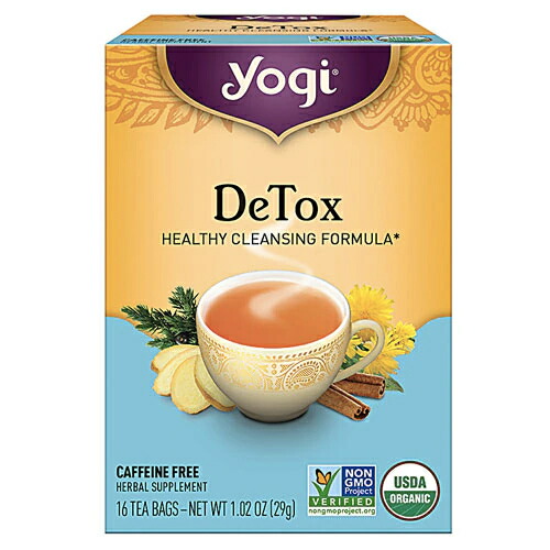 98％以上節約 驚きの値段 Yogi Tea デトックス 16袋入り Detox ugajin.net ugajin.net