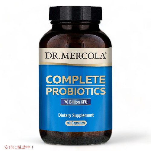 Dr. Mercola コンプリート プロバイオティクス (70 Billion CFU) 90 caps|Founder