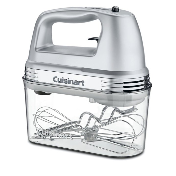Cuisinart クイジナート お手々ミキサー 9座標軸うつり変わり 泡立て器 ホイッパー HM-90BCS しろがね色品 Founderがお届け!