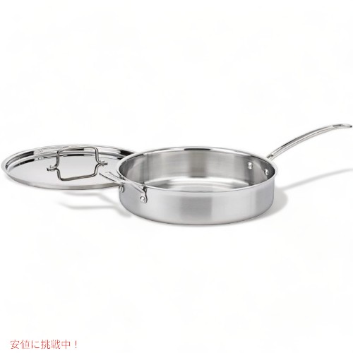 クイジナート ソテー用鍋 Cuisinart MCP33-30HN MultiClad 押しかぶせる付き添い人 Founderがお届け! 鍋・フライパン-その他-キッチン用品・食器・調理器具