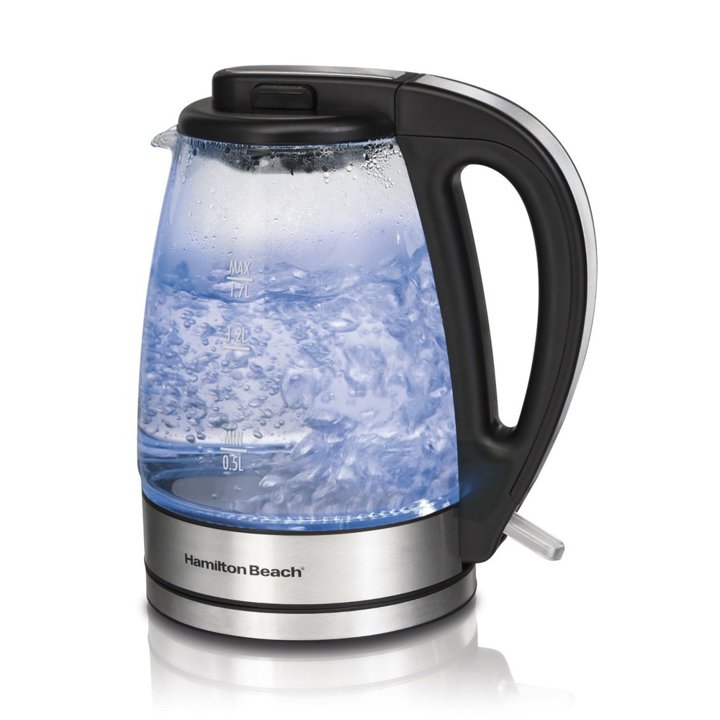 Hamilton Beach ハミルトンビーチ 40865 Glass Electric Kettle, 1.7-Liter Founderがお届け!