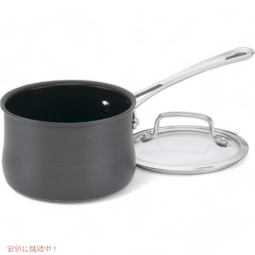 クイジナート Cuisinart Contour 6419-14 硬化アルマイト 片手鍋 約0.9L Founderがお届け!