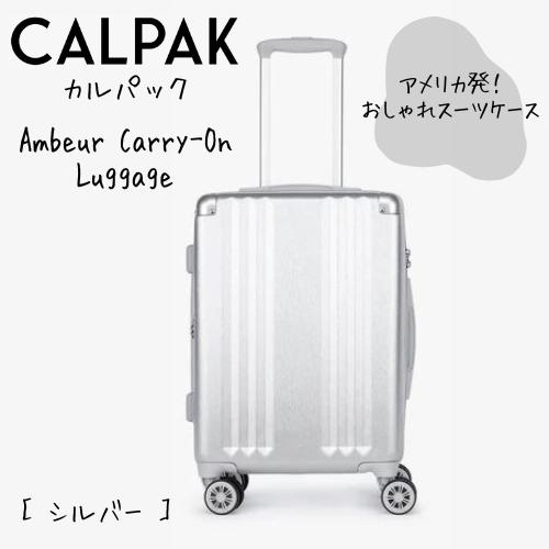 【楽天市場】CALPAK カルパック スーツケース キャリーケース Ambeur CarryOn Luggage SILVER シルバー