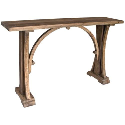 Uttermost Genessis Reclaimed Wood Console Table、ブラウン|Founder