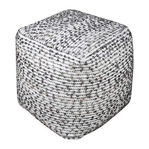 Uttermost ヴァルダニュートラルベージュリネンプーフオットマン