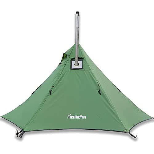 FireHiking 1人用ストーブジャックティーピーテント付き超軽量ホットテント