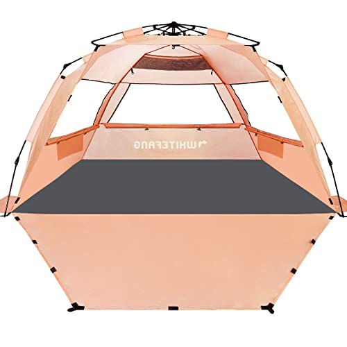 楽天市場】FEFLO ビーチテントサンシェードシェルター：3 - 4人用