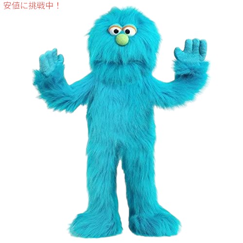 Silly Puppets 30in ブルーモンスターパペット 体制腹話術表現スタイルのパペット