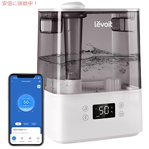 LEVOIT 加湿器 6L クールミスト