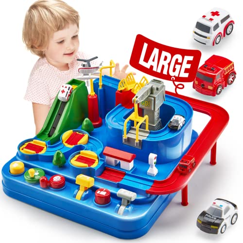 ハハランド レーストラック 車 飛行機 アドベンチャー教育パズル 車のギフト 3 - 6歳 7,056円
