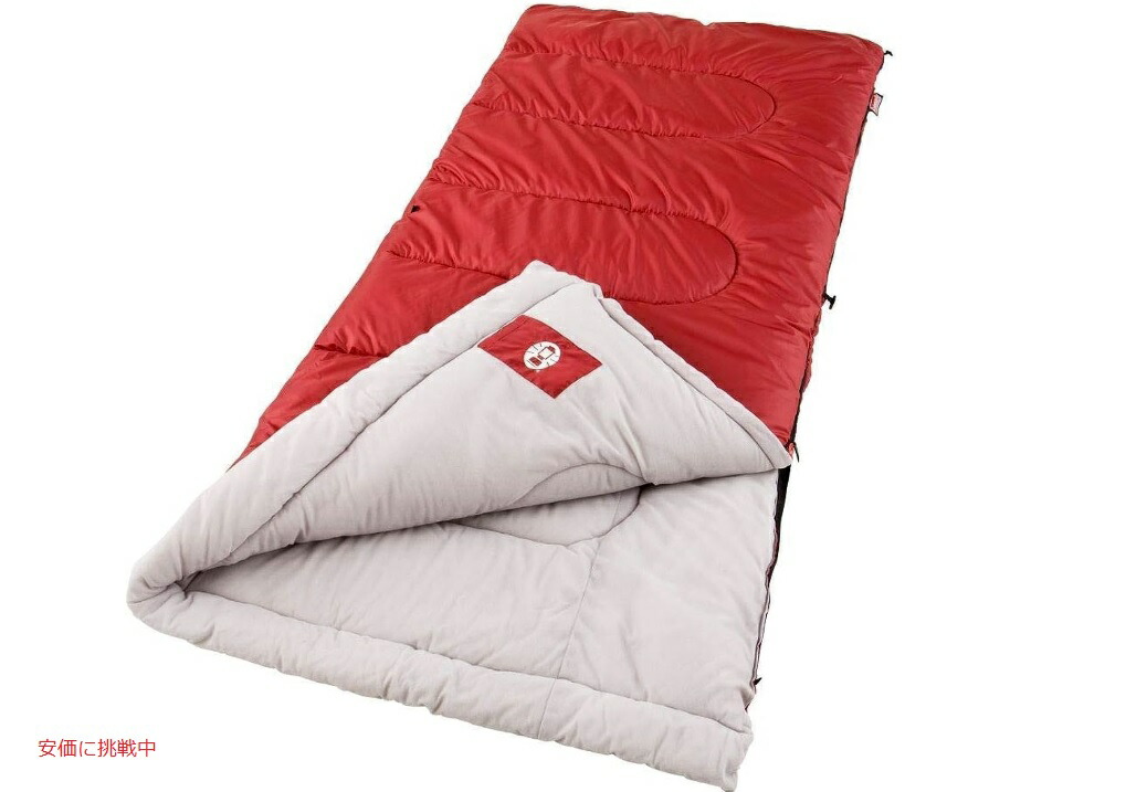 Coleman コールマン 2000034021 パルメット クールウェザー [レッド] 寝袋 キャンプ アウトドア Palmetto Cool-Weather Sleeping Bag｜Founder