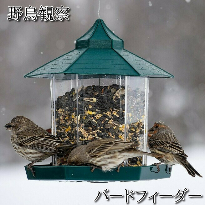 Four Piece Bird Feeder Bird Watching Field Bird Table Henhouse