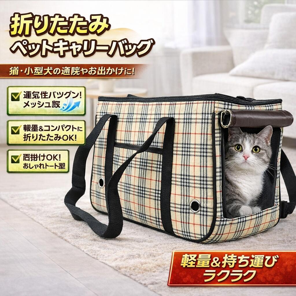 楽天市場】猫 キャリーバッグ おしゃれ ハード かわいい 折りたたみ 