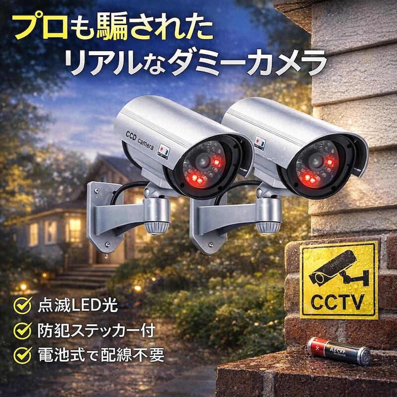楽天市場】ソーラー充電式防犯ダミーカメラ ADC-301 /ダミー防犯カメラ