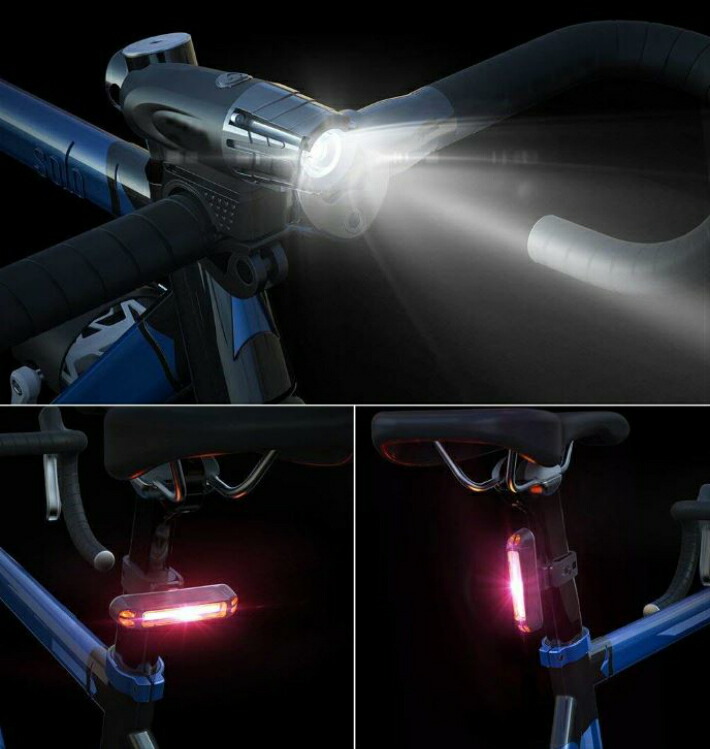 irfora 自転車用フロントライト充電式自転車サイクリングフロント懐中電灯軽量バイク用ヘッドライト