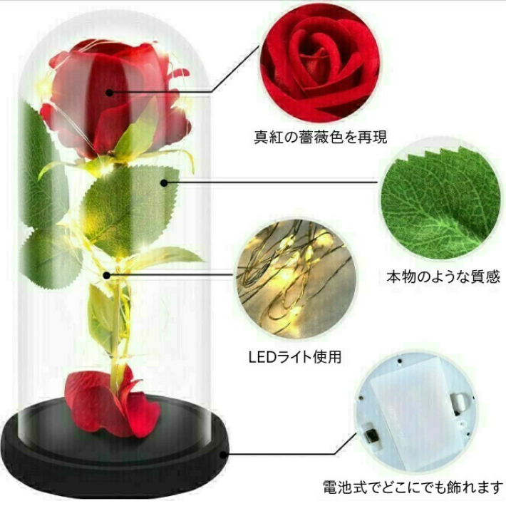 薔薇 インテリア バラ 造花 観葉植物 おしゃれ アレンジ ブーケ 高級 ばら 花びら ライト Led 枯れない薔薇 ローズ インテリアライト 室内装飾 バラの造花 クリスマス 薔薇雑貨 バラの花 バラの花束 造花ライト インテリア雑貨 インテリアグリーン リビング 寝室 卓上