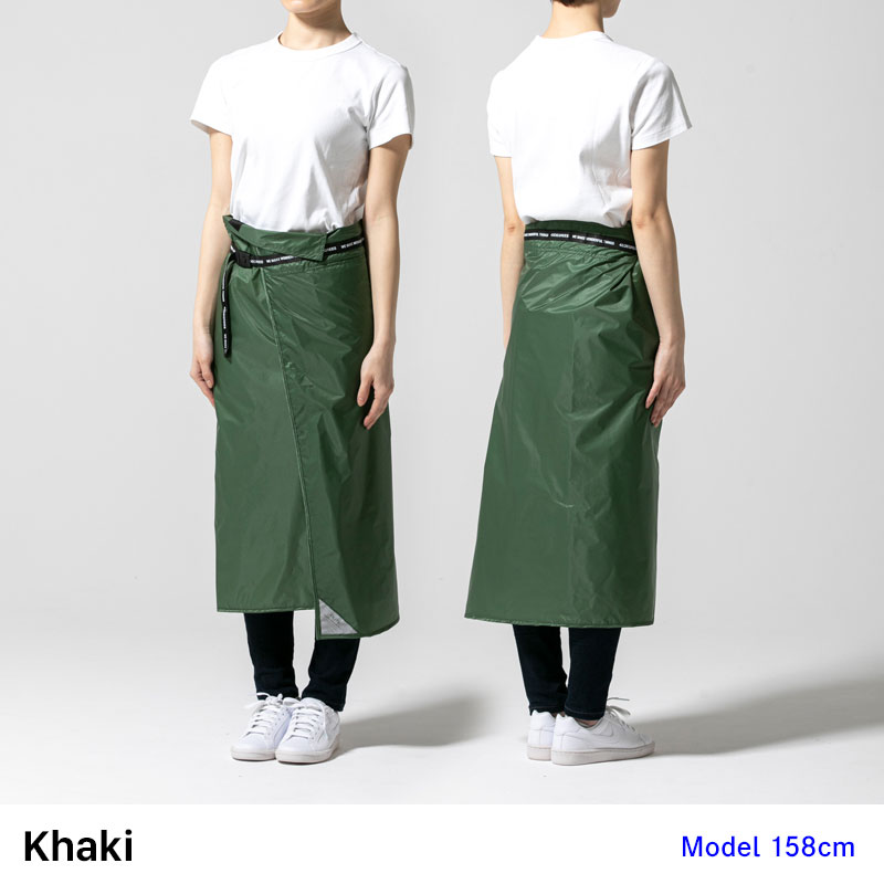 楽天市場 レインスカート 丈70cm レディース おしゃれ レインウェア レイングッズ メンズ 自転車 雨具 カッパ 雨合羽 撥水 通勤 通学 軽量 旅行 キャンプ 登山 フェス アウトドア 収納 ホワイト Dlite Fs Rn1909 Four Seasons Design Lab