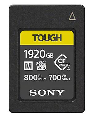 ソニー CFexpress Type A 記憶装置歌留多 CEA-M1920T