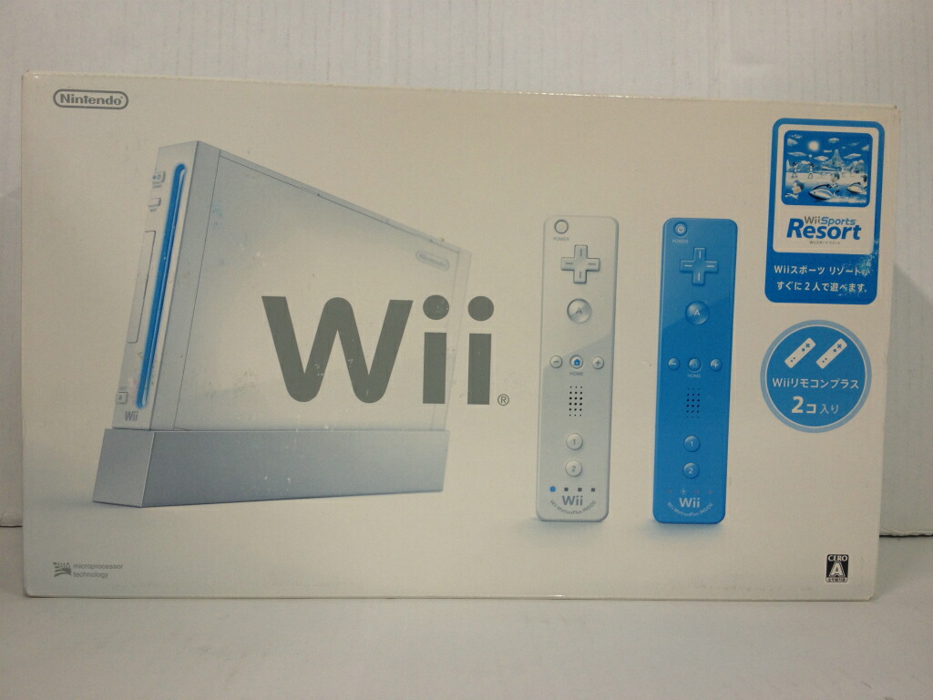 楽天市場 未使用 ニンテンドーwii 本体 シロ Wii Sports Resort 同梱 ウィースポーツリゾート 中古 Wii本体 鈴鹿 専売品 ds フーリエ 楽天市場店