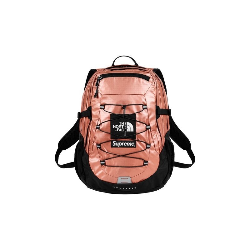 north face supreme rose gold