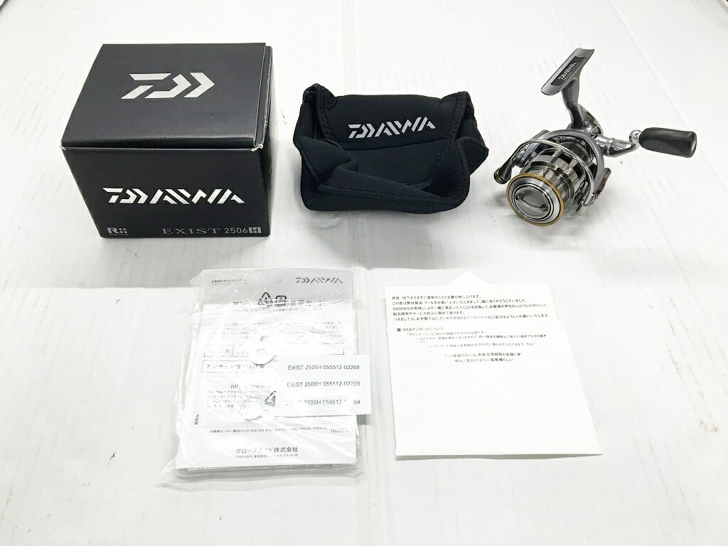 楽天市場 Daiwa 12 Exist 2506h ダイワ 12 イグジスト 2506h 品番 中古 ダイワ製リール 鈴鹿 併売品 115 05hs フーリエ 楽天市場店