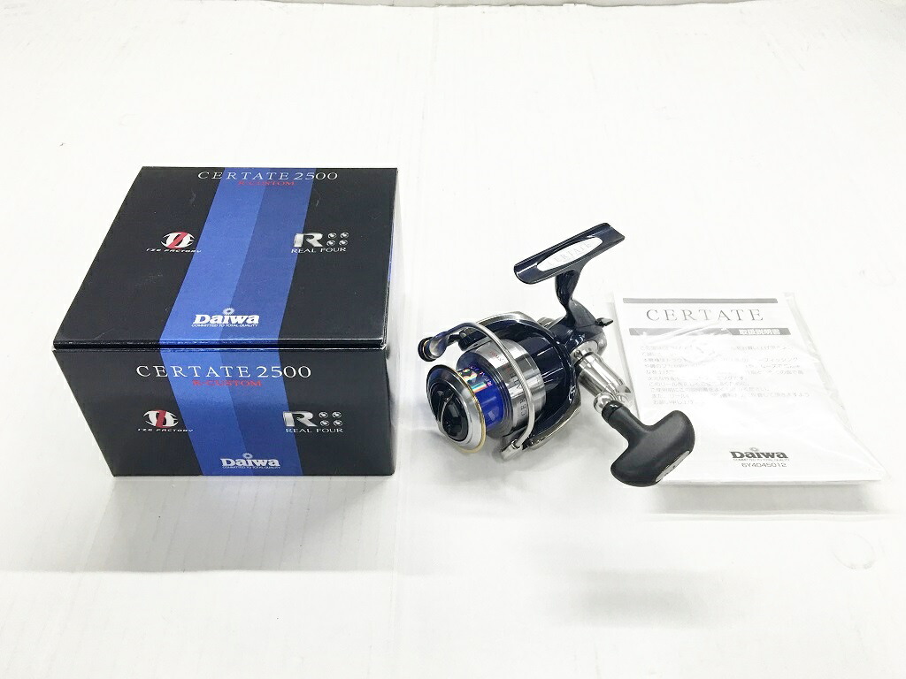 楽天市場 Daiwa Certate 2500 R Custom ダイワ セルテート 2500 R カスタム 品番 中古 ダイワ製リール 鈴鹿 併売品 115 05hs フーリエ 楽天市場店