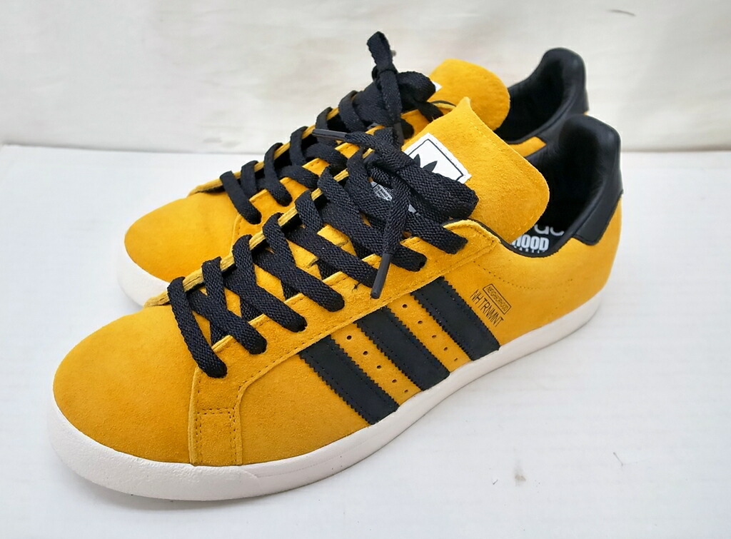 楽天市場 Adidas Neighborhood アディダス ネイバーフッド Nh Tournament Shoes トーナメント B サイズ 9 5 27 5cm カラー イエロー 中古 スニーカー 鈴鹿 併売品 os フーリエ 楽天市場店