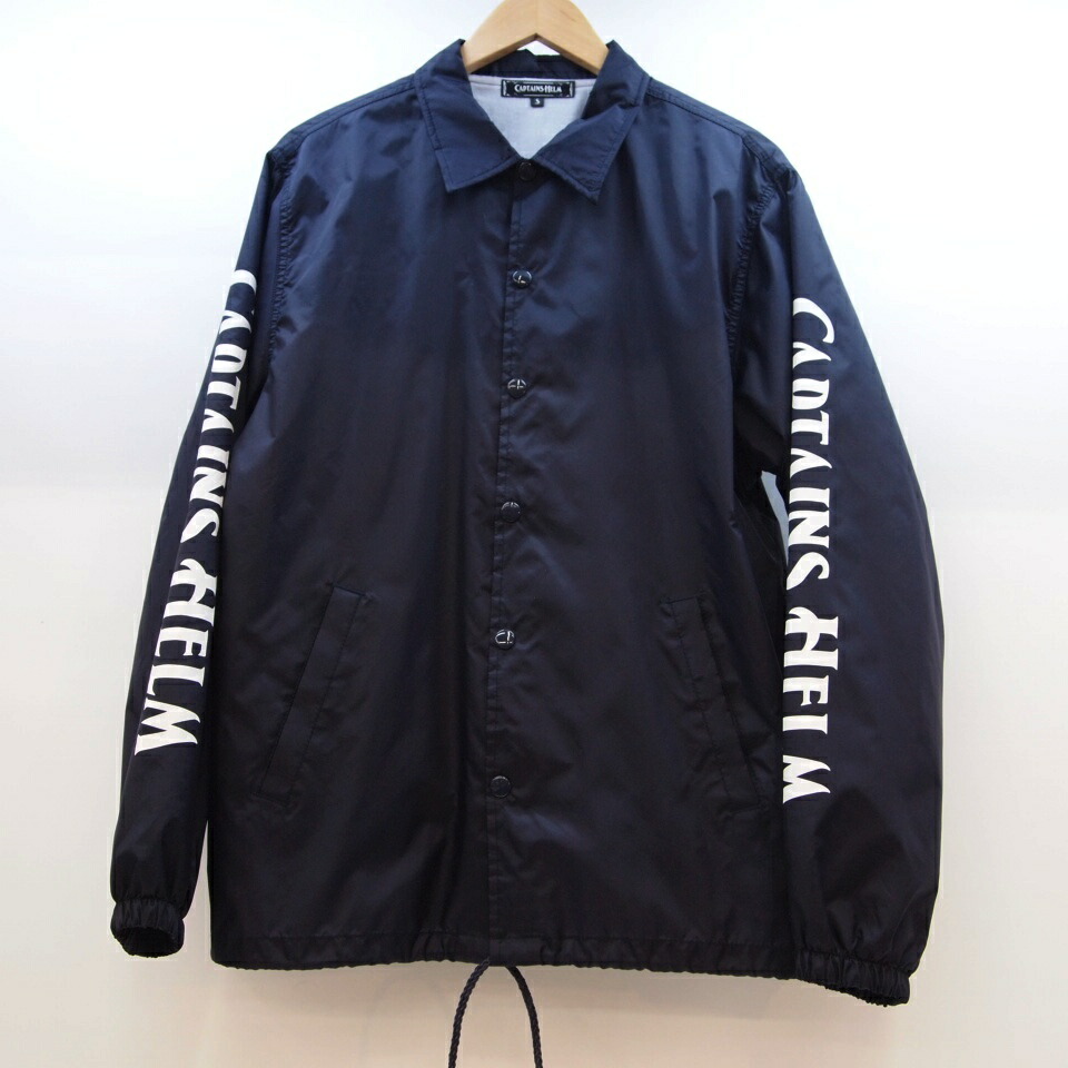 楽天市場 Captains Helm キャプテンズ ヘルム Coach Jacket コーチジャケット サイズ Sカラー ネイビー 中古 127 ルード 鈴鹿 併売品 127 03os フーリエ 楽天市場店