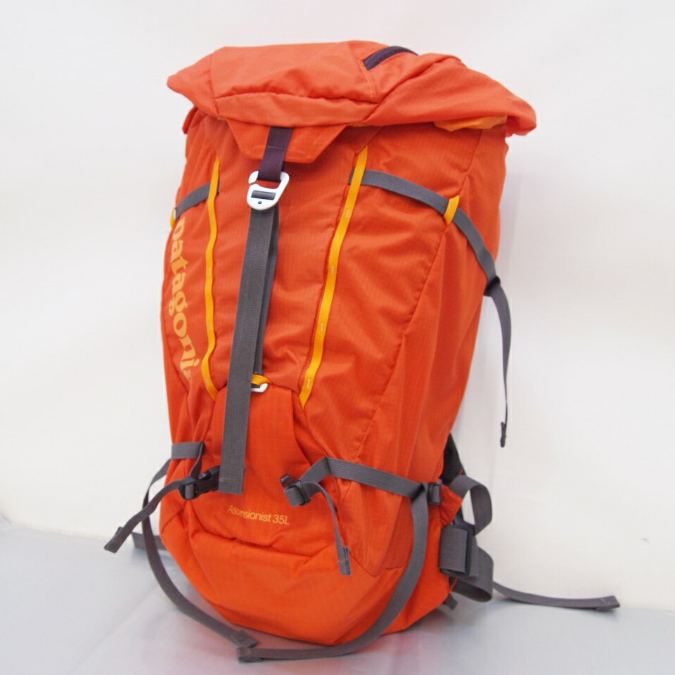 楽天市場 Patagonia パタゴニア Ascensionist Pack 35l バックパック カラー オレンジ 中古 137 カバン 鈴鹿 併売品 137 07os フーリエ 楽天市場店