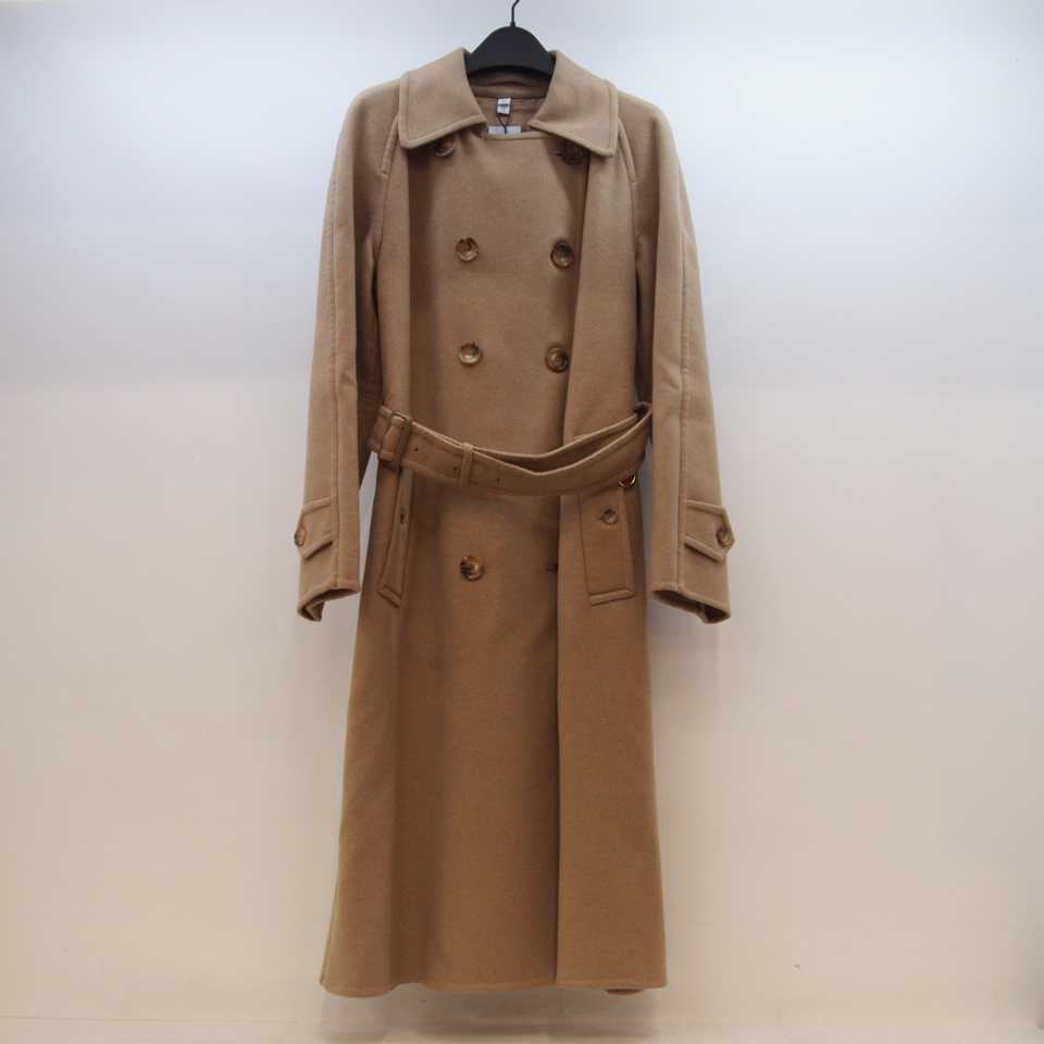 楽天市場 Burberry バーバリー カシミヤ トレンチコート レディースサイズ サイズ 38 カラー ベージュ 中古 122 インポート 鈴鹿 併売品 122 1030 07os フーリエ 楽天市場店