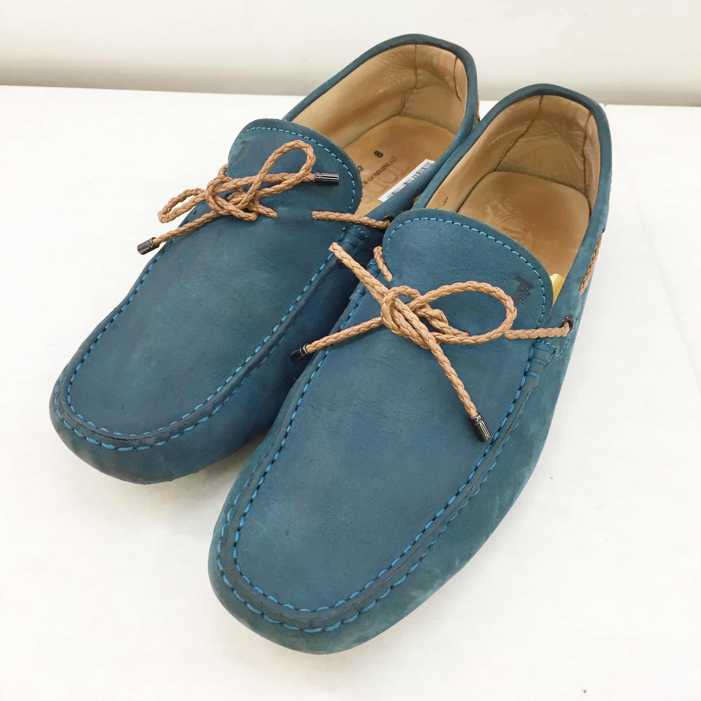 Todsモカシン 白 未使用 春早割