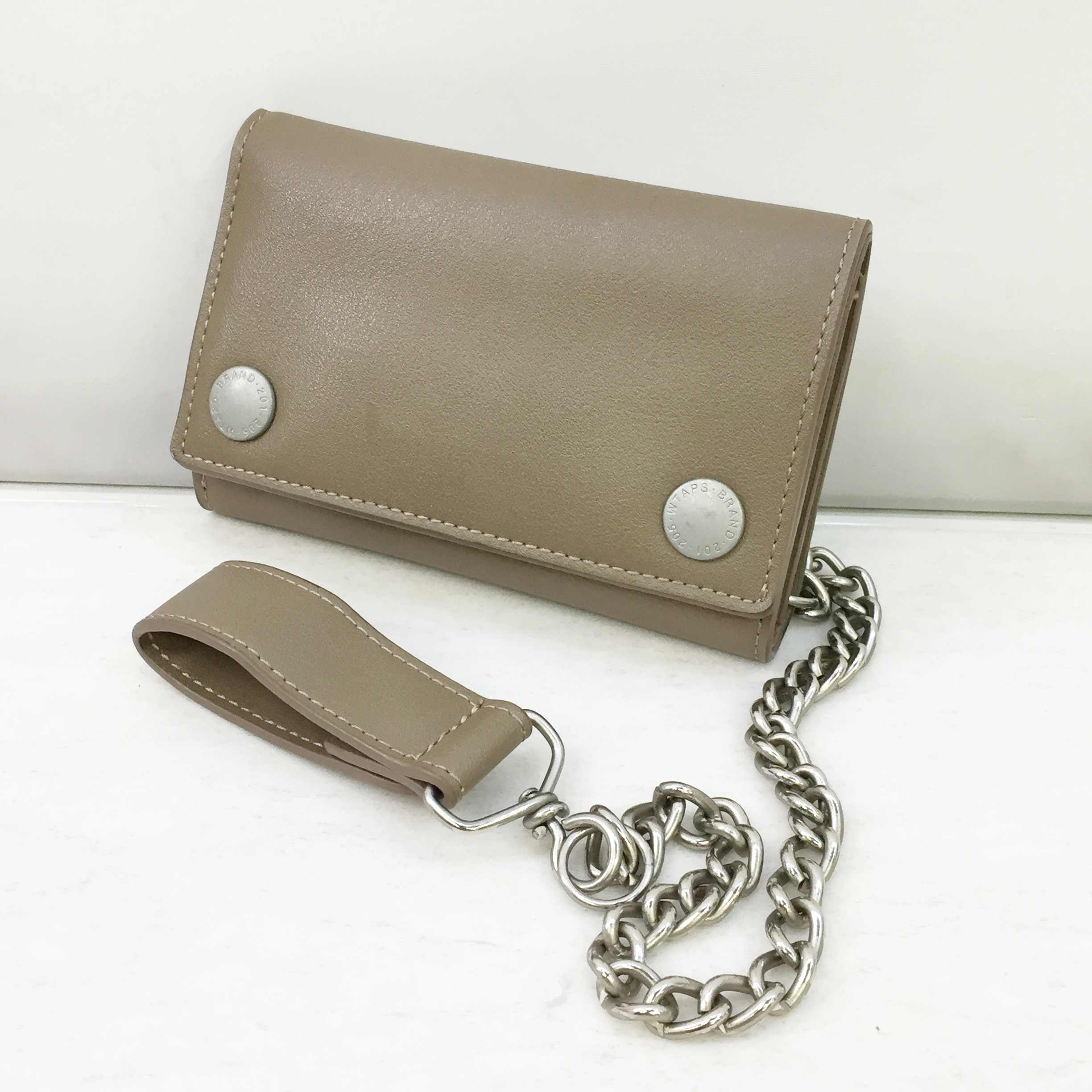 WTAPS CREAM / WALLET. SYNTHETIC LEATHER 直営特価の通販サイト - www