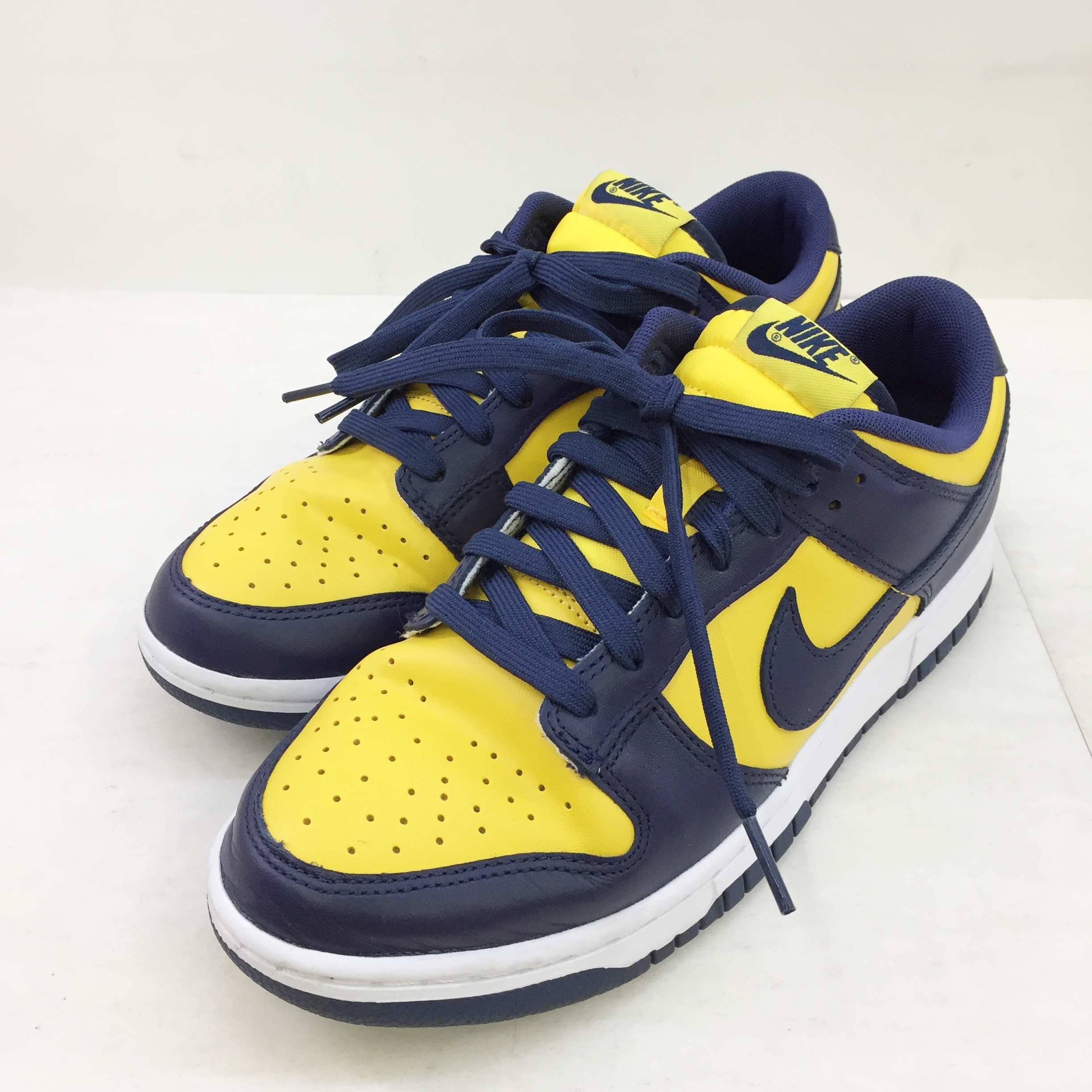 新しいコレクション Nike ナイキ Dunk Low Retro ダンクロー レトロ Dd1391 700 サイズ 8 26cm カラー イエロー ネイビー 中古 139 スニーカー 鈴鹿 併売品 139 02os スニーカー