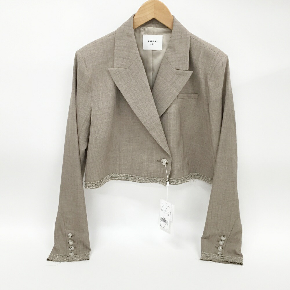 楽天市場】【中古】 Ameri VINTAGE 20SS RING DOT BUTTON JACKET